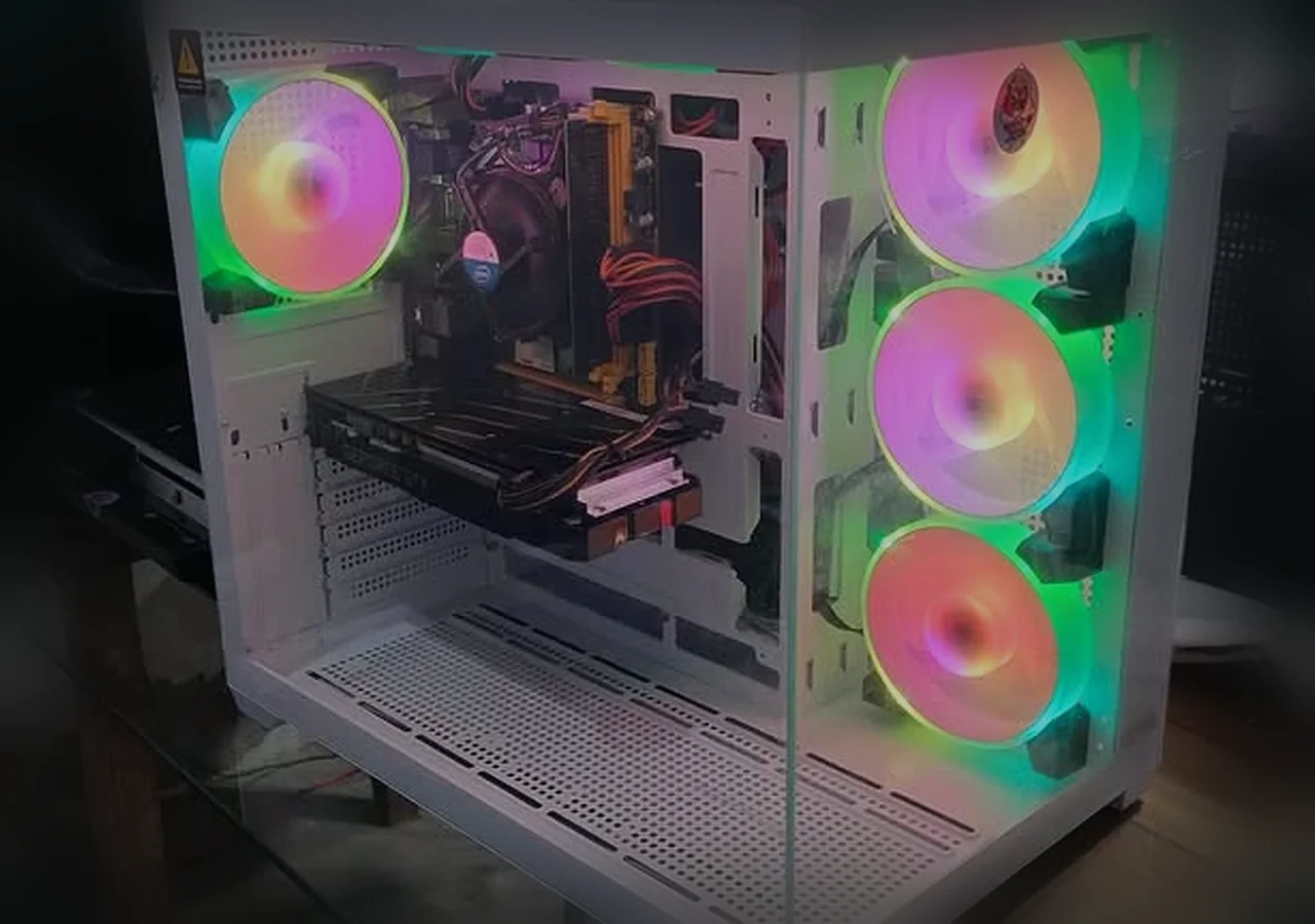 Computador gamer montado pela Guaíba Informática